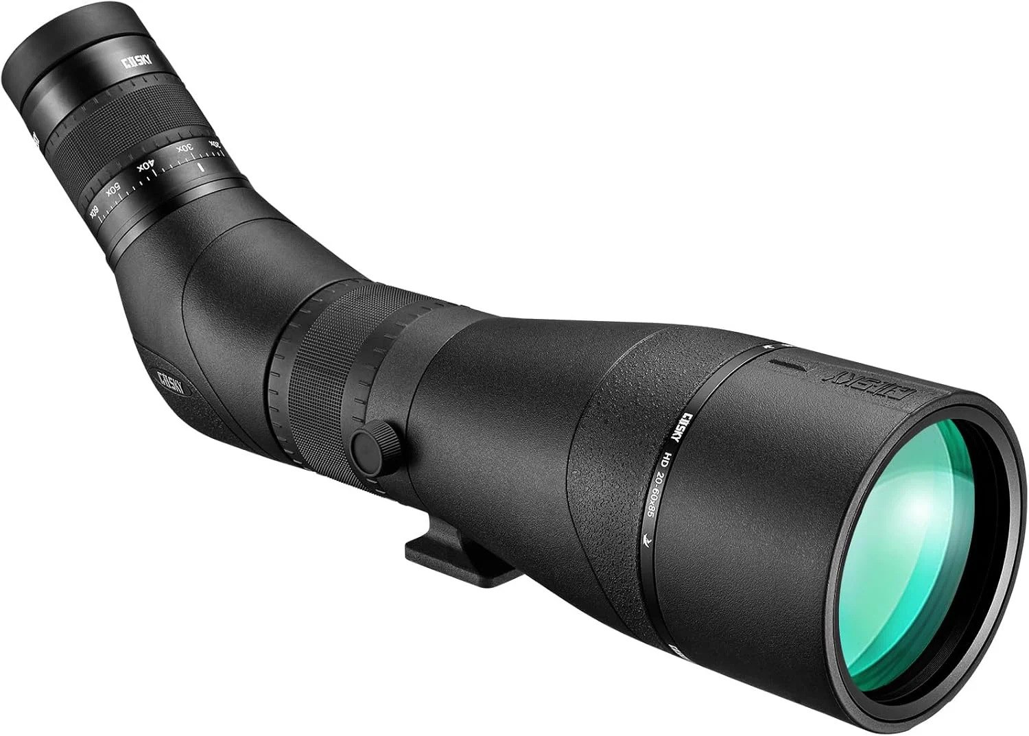 تلسکوپ دیدبانی HD گاسکی EagleView 20-60x 85 با لنز FMC، ضد آب و ضد مه، مناسب برای تیراندازی به هدف، تماشای پرندگان و مشاهده حیات وحش