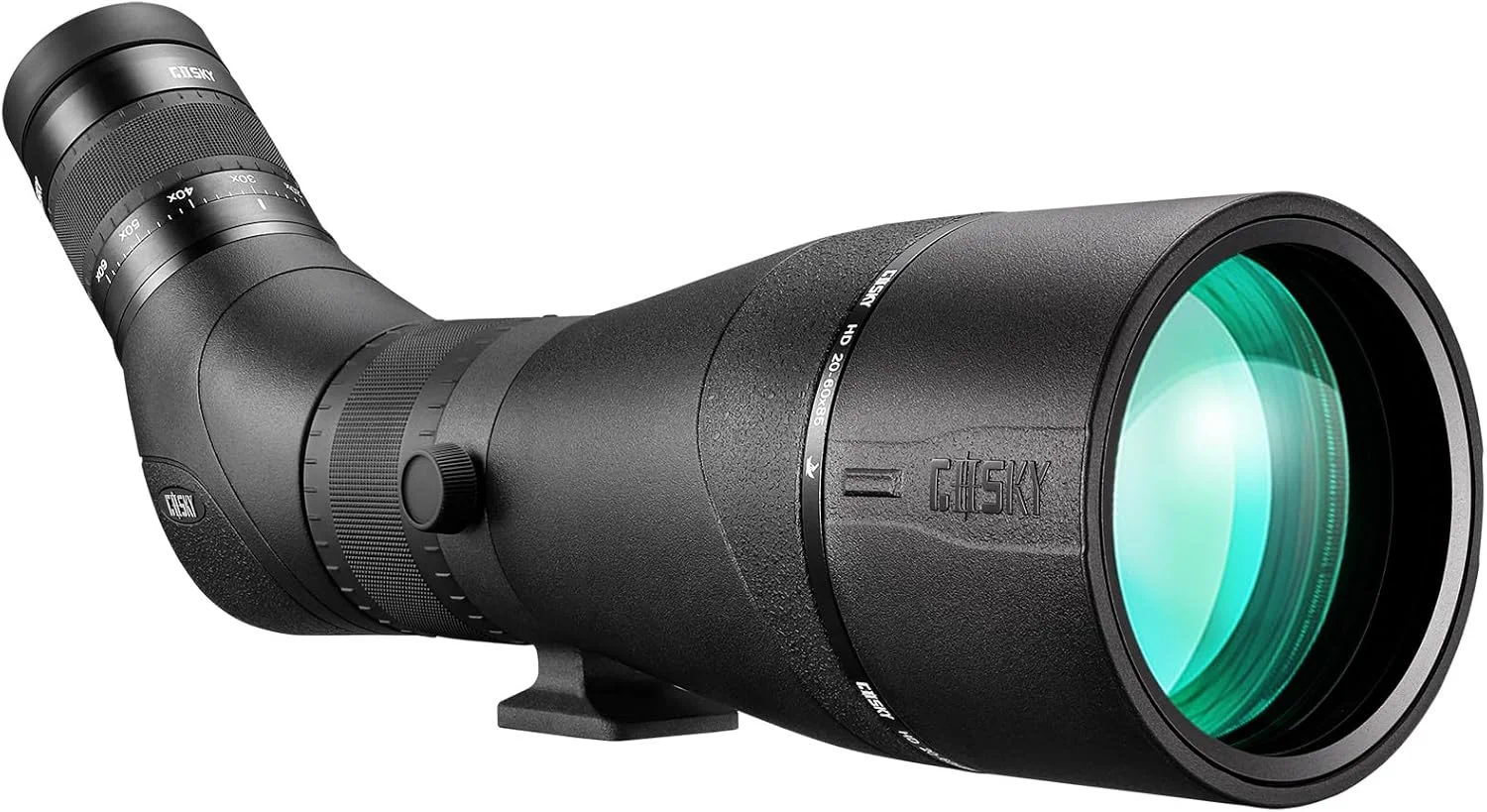 تلسکوپ دیدبانی HD گاسکی EagleView 20-60x 85 با لنز FMC، ضد آب و ضد مه، مناسب برای تیراندازی به هدف، تماشای پرندگان و مشاهده حیات وحش تلسکوپ دیدبانی HD گاسکی EagleView 20-60x 85 با لنز FMC، ضد آب و ضد مه، مناسب برای تیراندازی به هدف، تماشای پرندگان و مشاهده حیات وحش