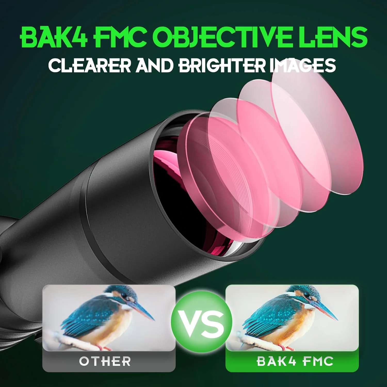 تلسکوپ دیدبانی 25-75 X 60 به همراه سه پایه و آداپتور تلفن، مناسب برای هدف زنی، شکار و تماشای پرندگان - مشکی تلسکوپ دیدبانی 25-75 X 60 به همراه سه پایه و آداپتور تلفن، مناسب برای هدف زنی، شکار و تماشای پرندگان - مشکی