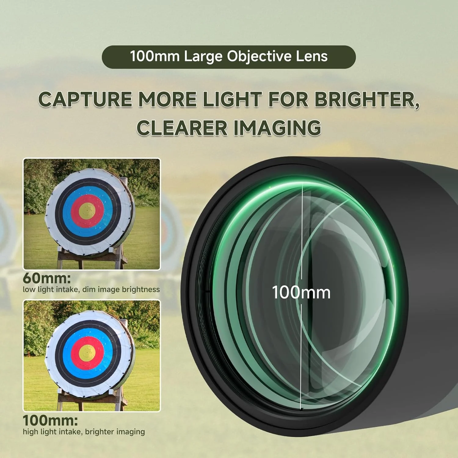 تلسکوپ دیدبانی SVBONY SV28 با سه پایه، تلسکوپ زاویه دار 25-75x70 میلی‌متری با آداپتور تلفن، ضد آب و ضد مه برای تماشای پرندگان، تیراندازی به هدف، تماشای حیات وحش