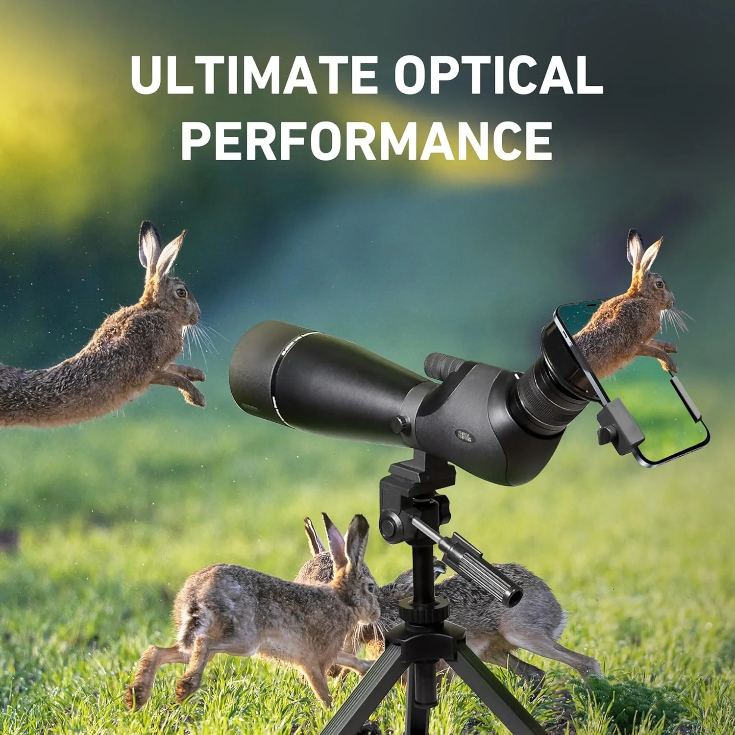 تلسکوپ دیدبانی 20-60x80 میلیمتری ED تلسکوپ دیدبانی 20-60x80 میلیمتری ED