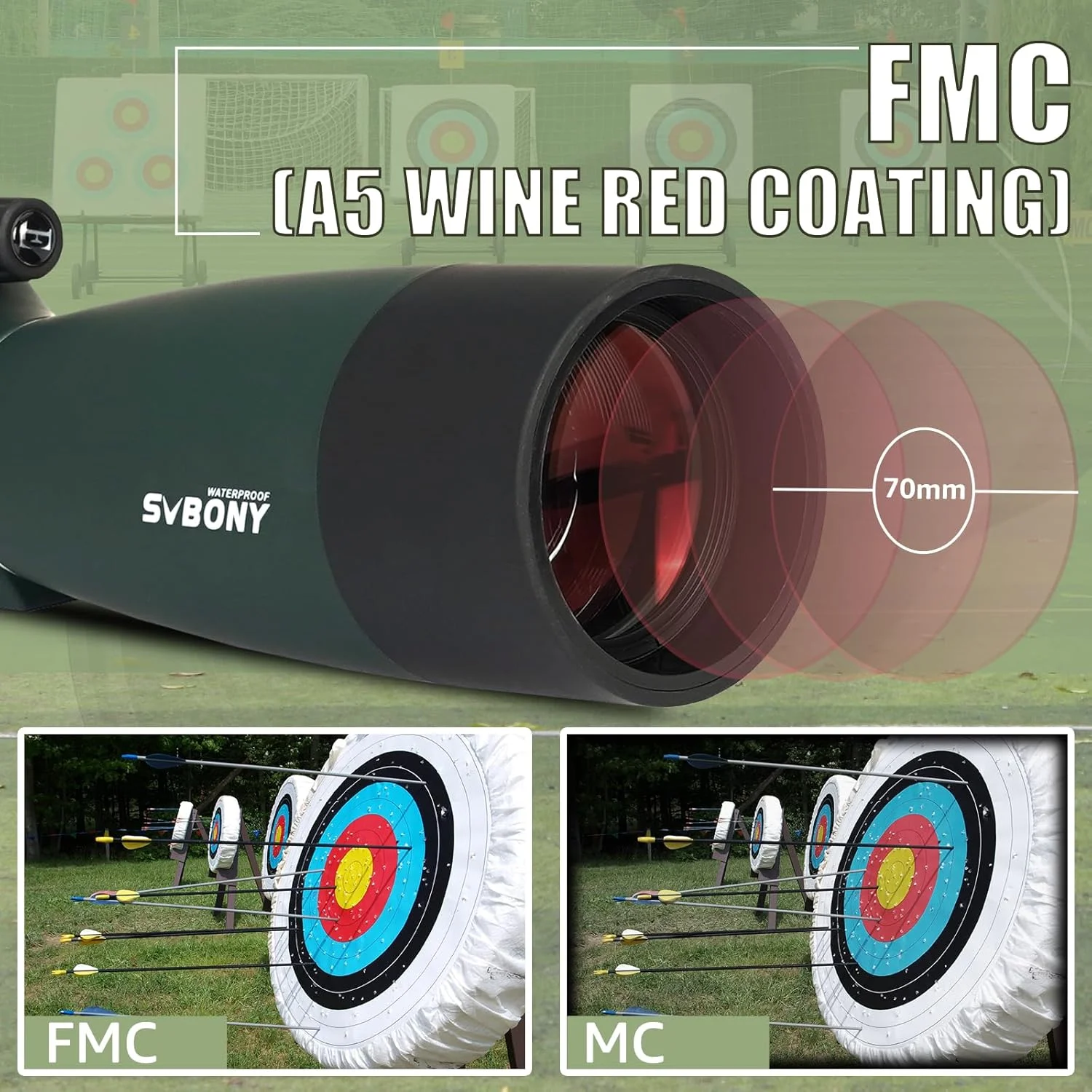 تلسکوپ دیدبانی SVBONY SV28 Plus به همراه سه پایه، تلسکوپ زاویه دار با آداپتور تلفن همراه ارتقا یافته، ضد آب و ضد مه IP65 با برد بلند برای هدف گیری، تماشای پرندگان تلسکوپ دیدبانی SVBONY SV28 Plus به همراه سه پایه، تلسکوپ زاویه دار با آداپتور تلفن همراه ارتقا یافته، ضد آب و ضد مه IP65 با برد بلند برای هدف گیری، تماشای پرندگان