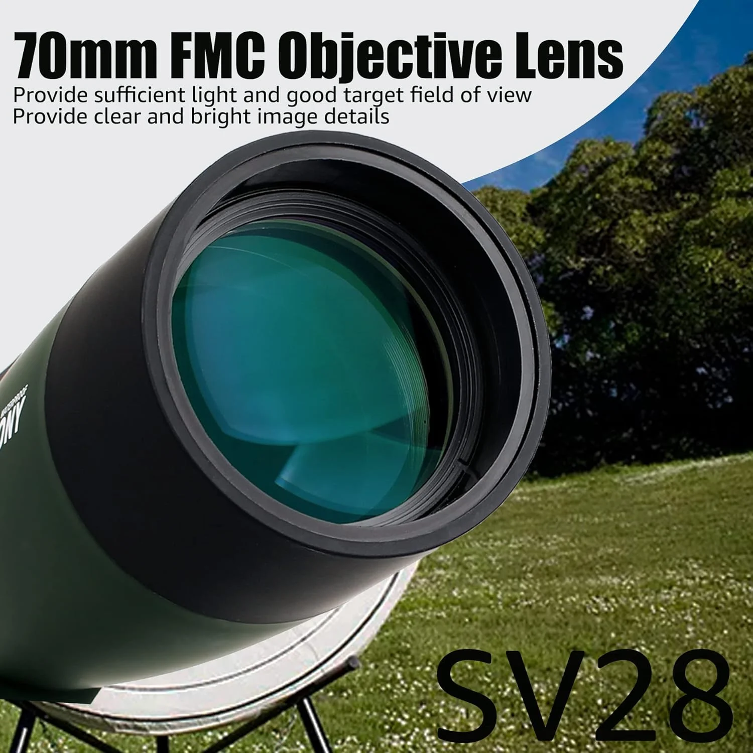 دوربین چشمی SVBONY SV28 با سه پایه و آداپتور تلفن، زاویه دار 25-75x70 میلی متر، ضد آب و ضد مه با سه پایه رومیزی برای تماشای پرندگان، تیراندازی به هدف، تماشای حیات وحش دوربین چشمی SVBONY SV28 با سه پایه و آداپتور تلفن، زاویه دار 25-75x70 میلی متر، ضد آب و ضد مه با سه پایه رومیزی برای تماشای پرندگان، تیراندازی به هدف، تماشای حیات وحش