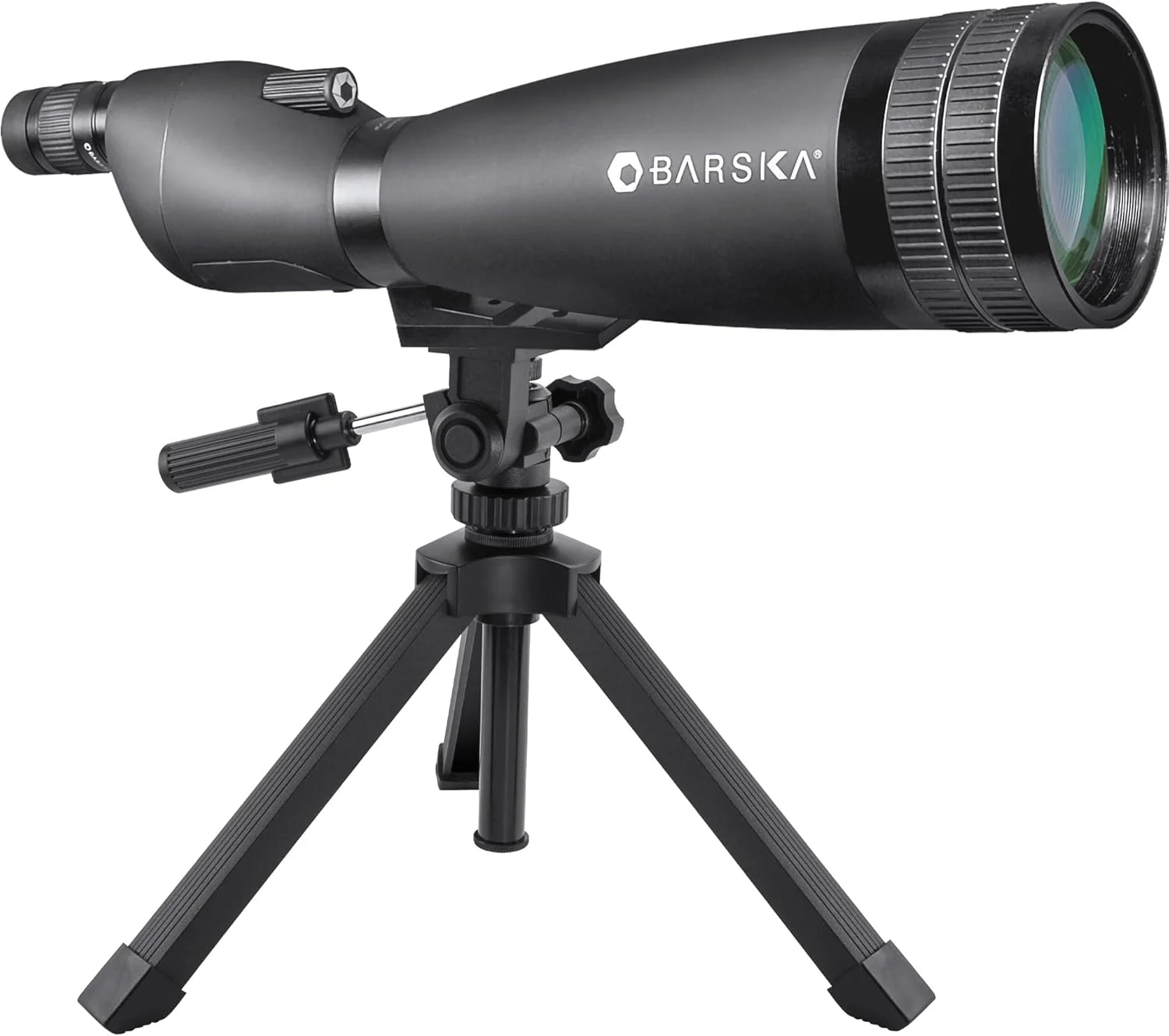 تلسکوپ دیدبانی مستقیم ضدآب BARSKA Gladiator 20-60x90 به همراه سه پایه