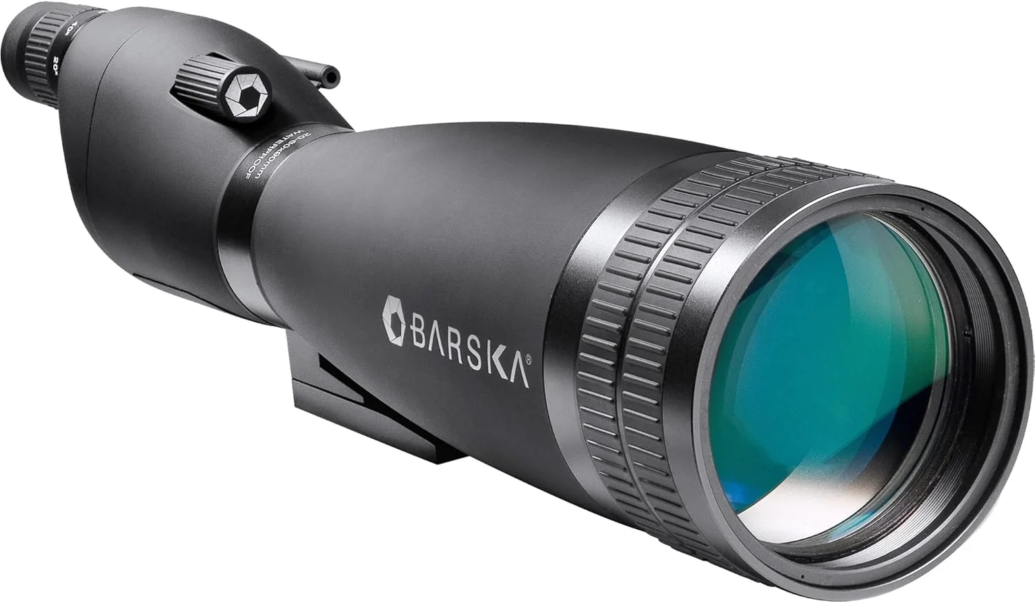 تلسکوپ دیدبانی مستقیم ضدآب BARSKA Gladiator 20-60x90 به همراه سه پایه