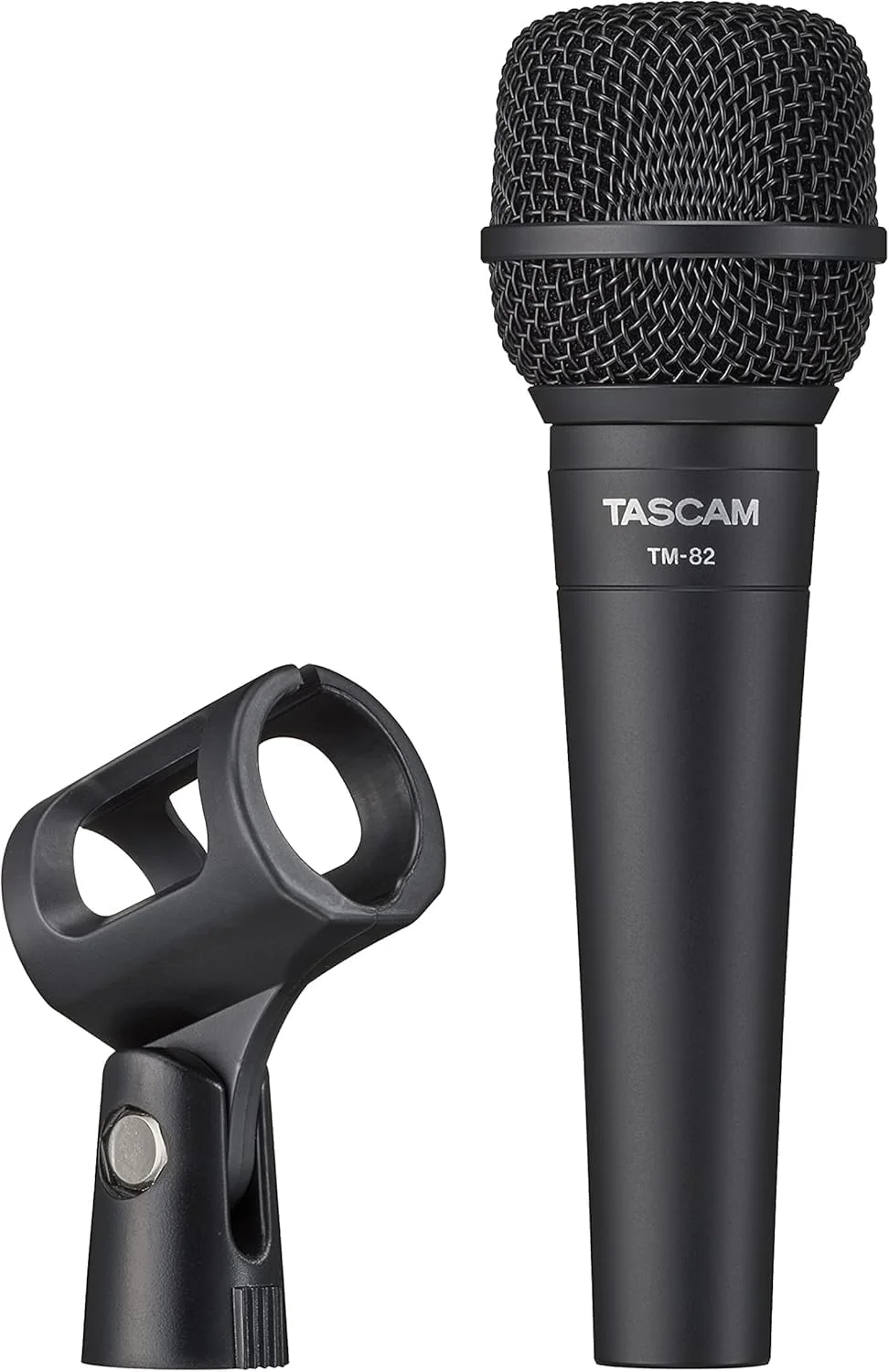 میکروفون داینامیک Tascam برای وکال و ساز، مشکی (TM-82)