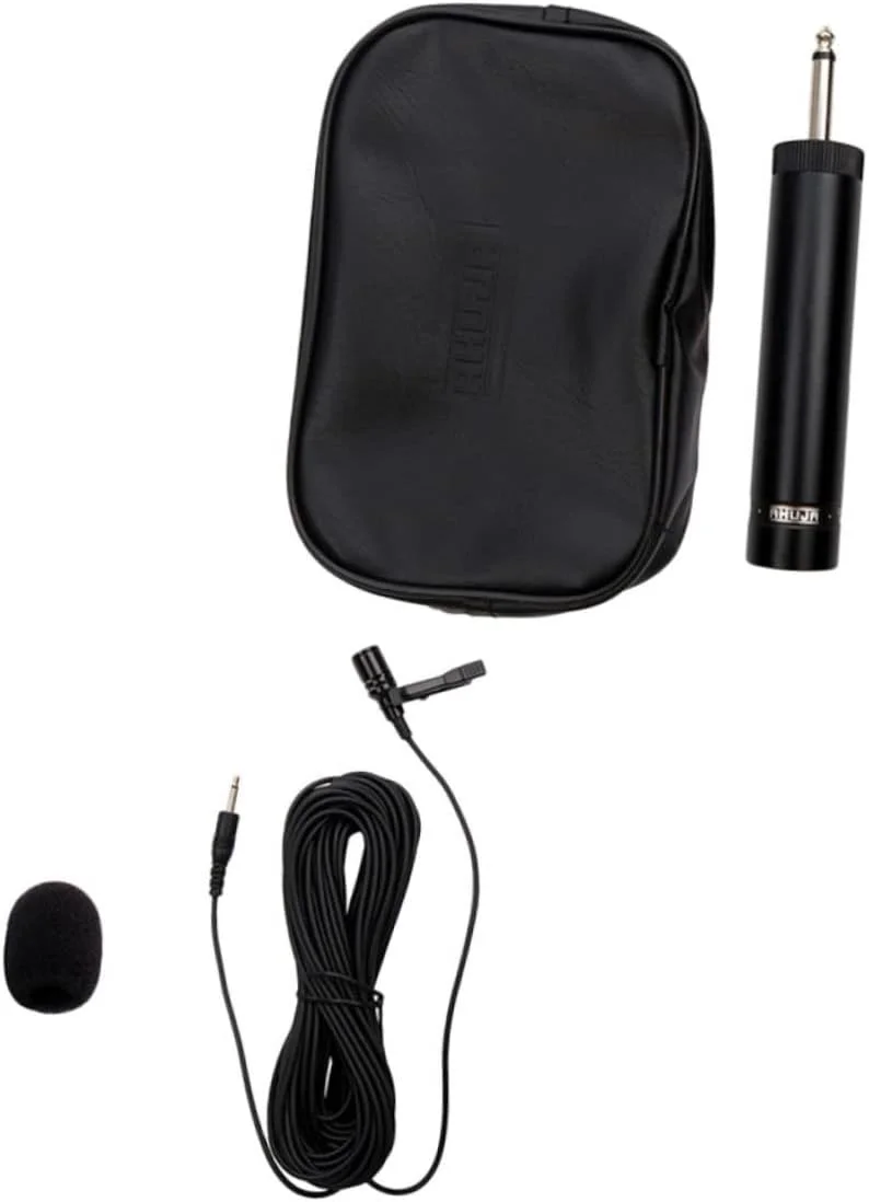 میکروفون گیره ای ساز ساکسیفون ifundom، میکروفون ابزار دقیق ساخته شده از مواد بادوام، مناسب برای ساکسیفون، ارهو و سایر سازها به همراه کیف نگهداری برای کیفیت صدای بهتر