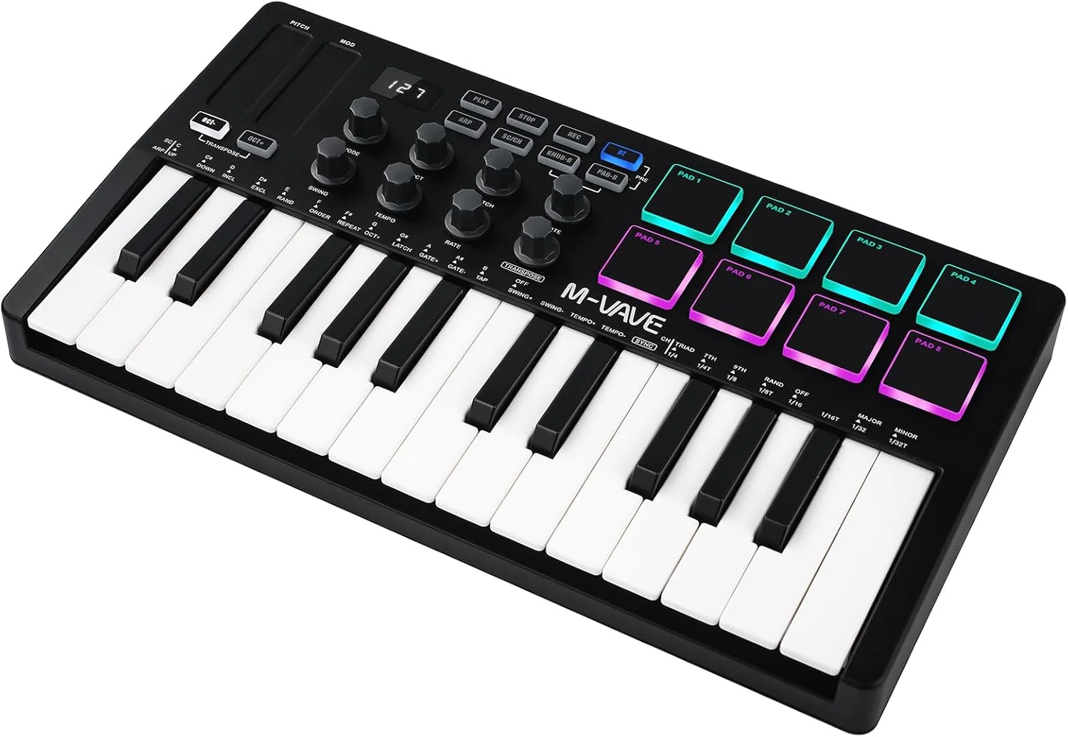 میدی کیبورد M-VAVE مدل SMK-25