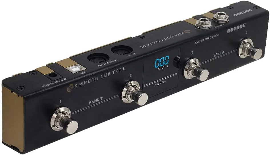 پدال کنترلر MIDI بلوتوثی HOTONE Ampero Control با 4 دکمه
