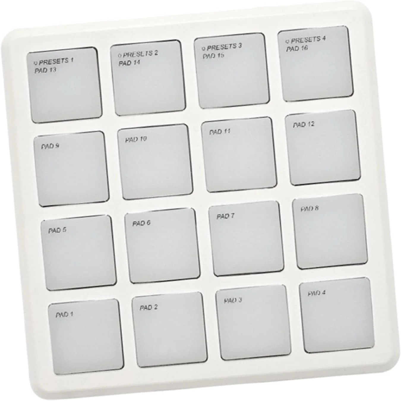 پد کنترلر MIDI قابل حمل F Fityle، جمع و جور، بیت ساز و سبک وزن با 16 پد درام حرفه ای و مقاوم برای تولید موسیقی