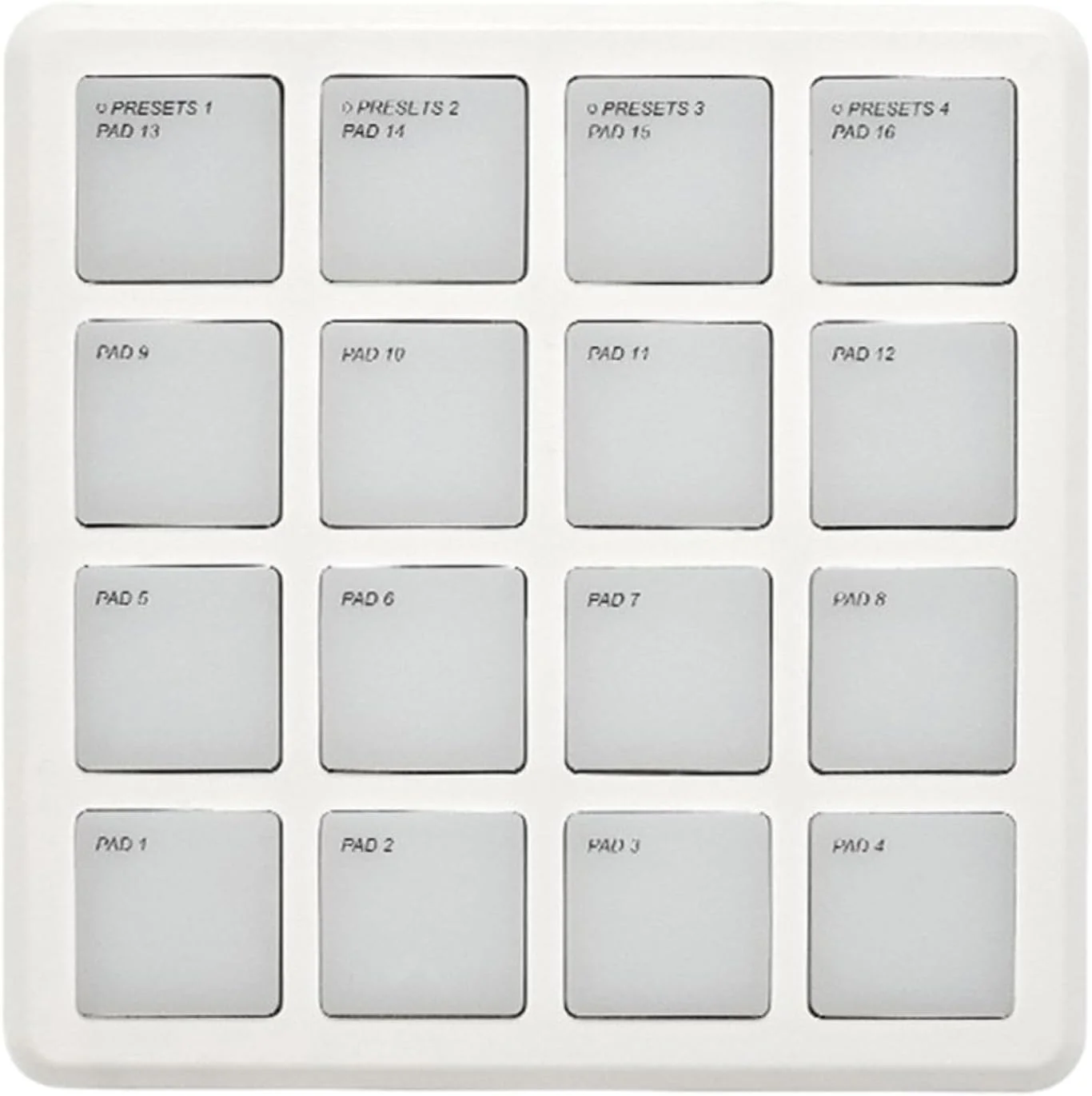 پد کنترلر MIDI قابل حمل Fenteer با 16 پد ضرب RGB، سازنده بیت سبک وزن حرفه ای برای تولید موسیقی