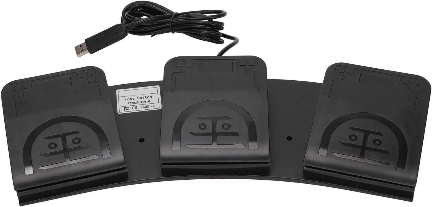 پدال پایی کامپیوتر، دکمه های USB، کنترلر MIDI، سوئیچ مکانیکی، صفحه کلید قابل برنامه ریزی برای بازی، سازگار با کامپیوتر برای رونویسی و بازی