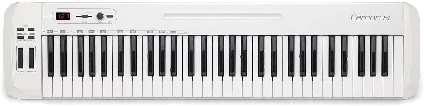 میدی کیبورد سمسون Carbon 61 USB/MIDI با 61 کلاویه به همراه نرم افزار Native Elements میدی کیبورد سمسون Carbon 61 USB/MIDI با 61 کلاویه به همراه نرم افزار Native Elements