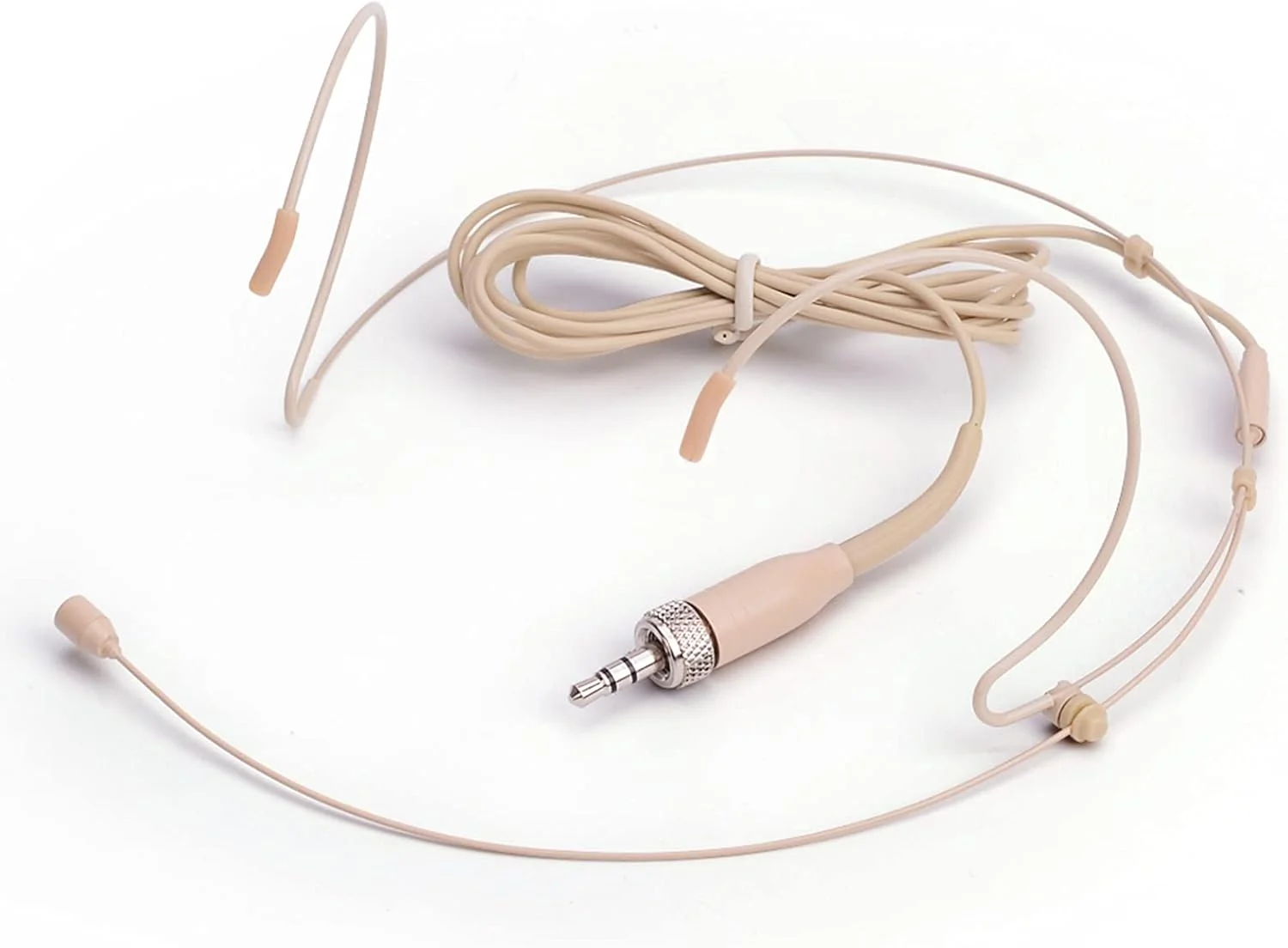 میکروفون هدست استریو با هدبند برای فرستنده های بی سیم Sennheiser - ایده آل برای سخنرانی ها، تئاتر، پادکست ها - پلاگین پیچ 3.5 میلی متری