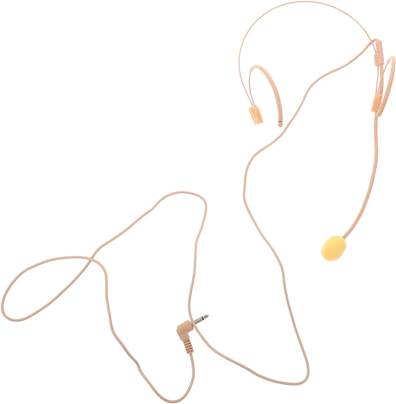 میکروفون هدست آلیپیس، میکروفون سربند رنگ پوست سبک وزن برای آواز خواندن و تمرین، صدای واضح، قابل حمل، قابل تنظیم برای اجراهای صحنه میکروفون هدست آلیپیس، میکروفون سربند رنگ پوست سبک وزن برای آواز خواندن و تمرین، صدای واضح، قابل حمل، قابل تنظیم برای اجراهای صحنه