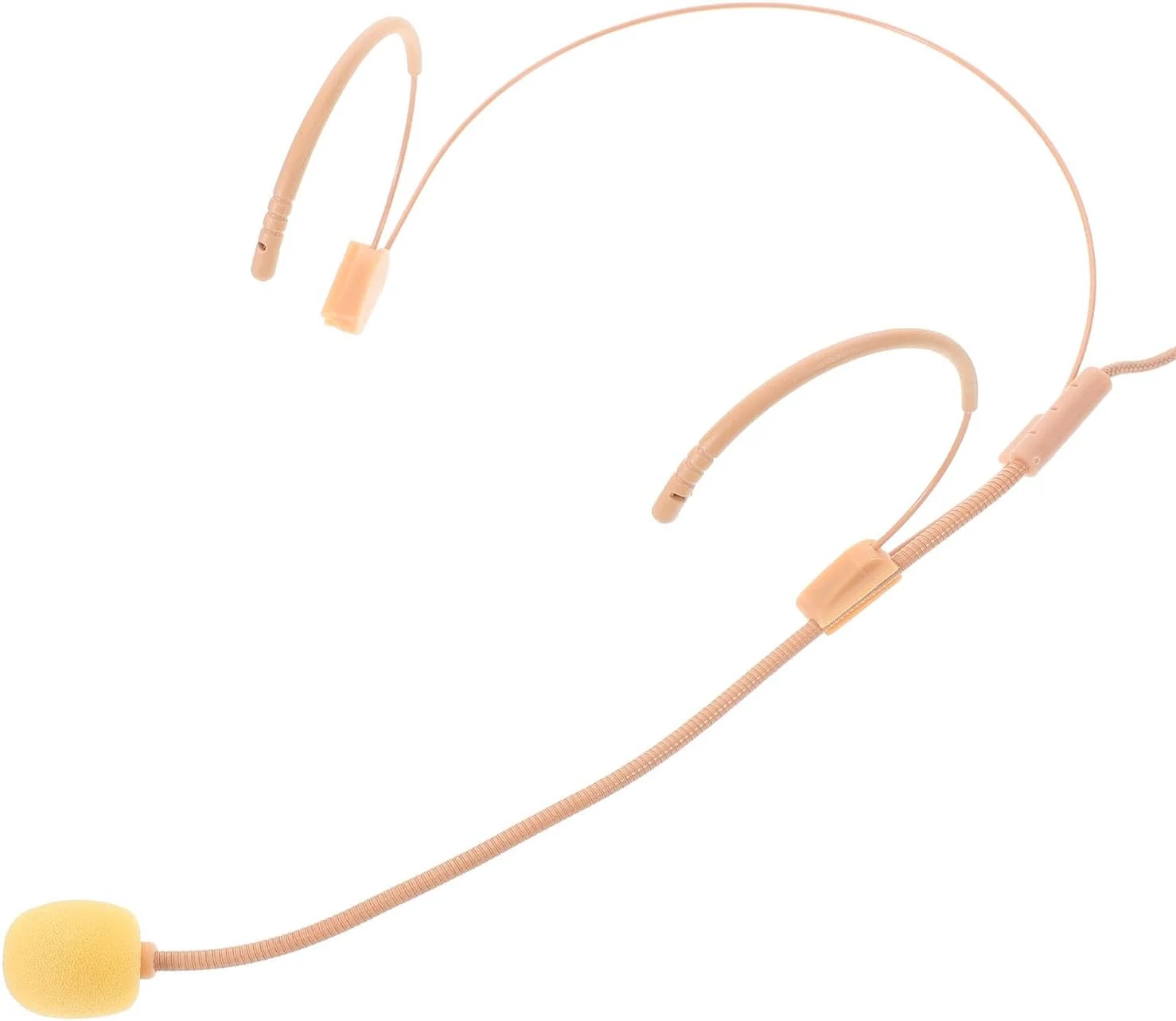 میکروفون هدست آلیپیس، میکروفون سربند رنگ پوست سبک وزن برای آواز خواندن و تمرین، صدای واضح، قابل حمل، قابل تنظیم برای اجراهای صحنه میکروفون هدست آلیپیس، میکروفون سربند رنگ پوست سبک وزن برای آواز خواندن و تمرین، صدای واضح، قابل حمل، قابل تنظیم برای اجراهای صحنه
