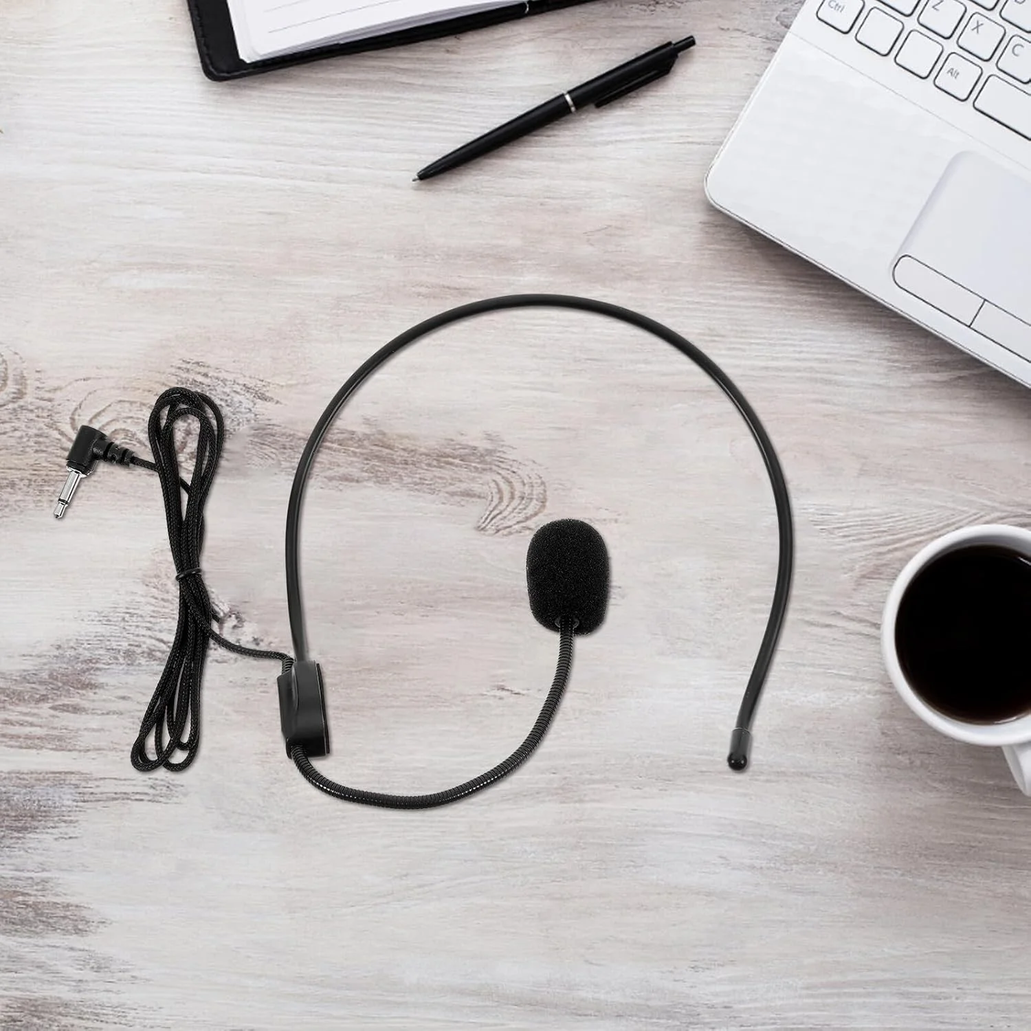 میکروفون هدست سیمی PRETYZOOM با جک، صدای واضح برای اجرای زنده و صحنه، سازگار، هدبند چرخشی قابل تنظیم، مواد بادوام برای معلمان و سخنرانان میکروفون هدست سیمی PRETYZOOM با جک، صدای واضح برای اجرای زنده و صحنه، سازگار، هدبند چرخشی قابل تنظیم، مواد بادوام برای معلمان و سخنرانان