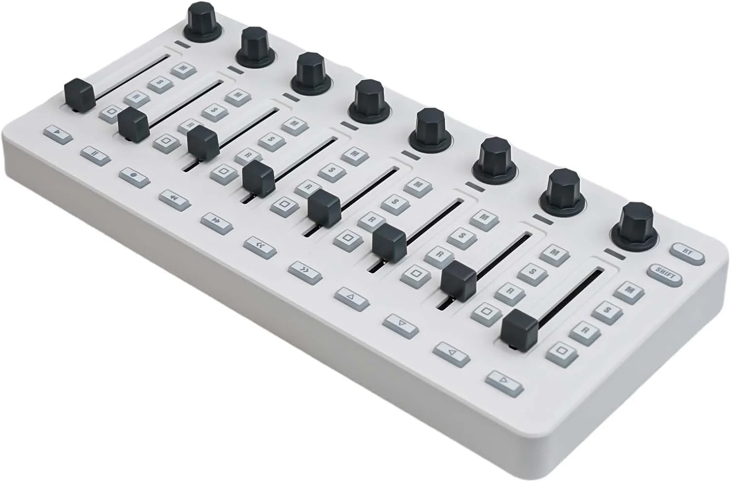 کنترلر MIDI بی سیم BT، میکسر MIDI با عملکردهای کنترلی قابل تنظیم، سازگاری با ایستگاه های کاری صوتی دیجیتال مختلف
