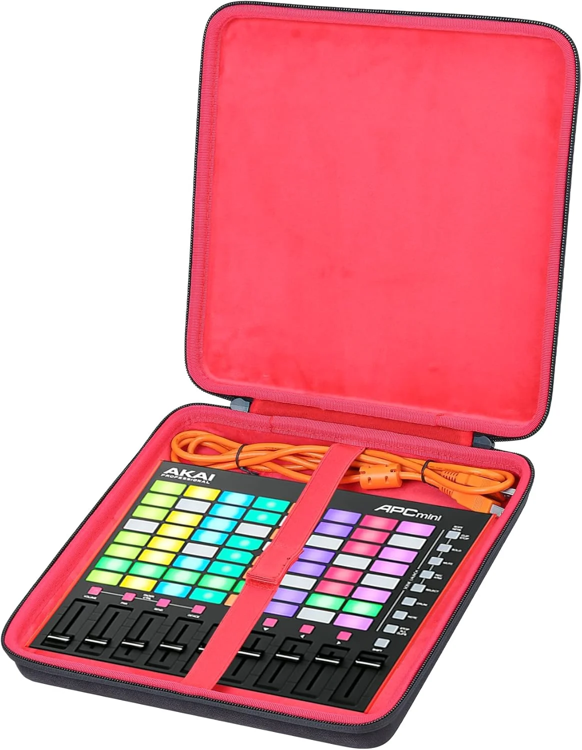 کیف محافظ سخت co2CREA برای کنترلر پد USB MIDI آکای پروفشنال APC Mini MK2 (فقط کیف، شامل تجهیزات نیست)