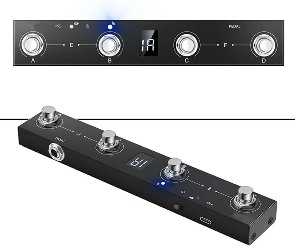 کنترلر پدال پایی MIDI با طراحی جمع و جور و سبک و کاربری آسان کنترلر پدال پایی MIDI با طراحی جمع و جور و سبک و کاربری آسان