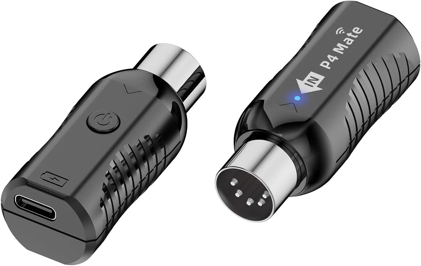 پدال MIDI کالکولو، کنترلر MIDI، قابل حمل، جمع و جور، شیک، سبک، ضد لغزش، 4 دکمه، P4 و Mate