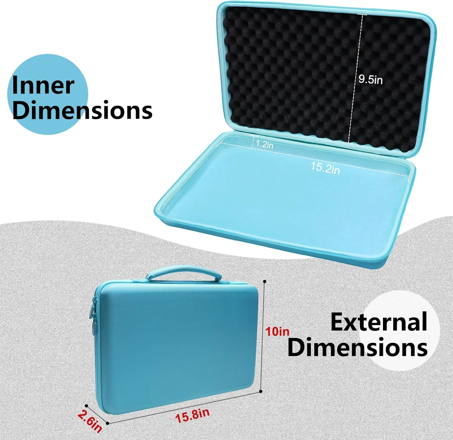 کیف محافظ LTGEM سازگار با کنترلر MIDI یونیورسال Arturia MiniLab 3، سبز نعنایی (فقط کیف) کیف محافظ LTGEM سازگار با کنترلر MIDI یونیورسال Arturia MiniLab 3، سبز نعنایی (فقط کیف)