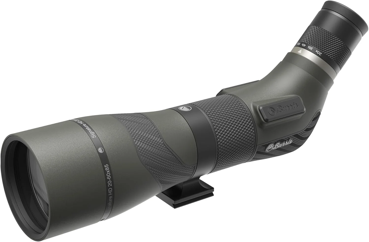 دوربین چشمی زاویه دار سبک وزن و چند منظوره Signature HD Burris با بزرگنمایی 20-60x85 میلی متر برای شکار و تیراندازی به اهداف دوربرد