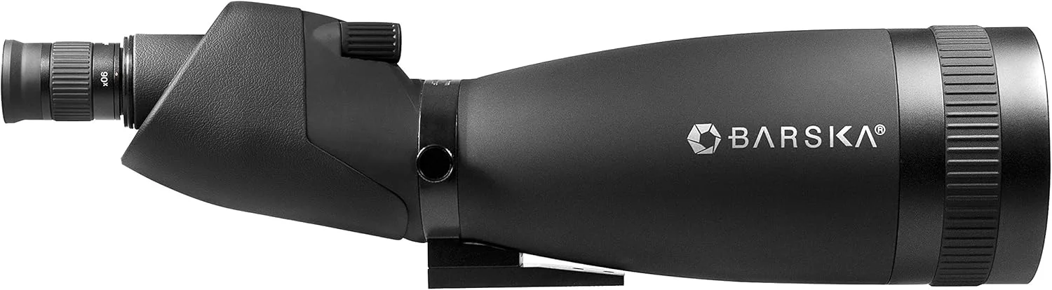 تلسکوپ دیدبانی BARSKA 3-90 x 100mm، منشورهای Porro، ضد آب و ضد مه با سه پایه و کیف تلسکوپ دیدبانی BARSKA 3-90 x 100mm، منشورهای Porro، ضد آب و ضد مه با سه پایه و کیف