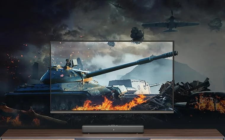 ساندبار 2.1 کاناله CREATIVE Stage 360 با ساب ووفر برای تلویزیون، کامپیوتر، دسکتاپ با صدای فراگیر Dolby Atmos، HDMI ARC/2.0، بلوتوث، ورودی اپتیکال، ریموت کنترل IR - تصویر 2