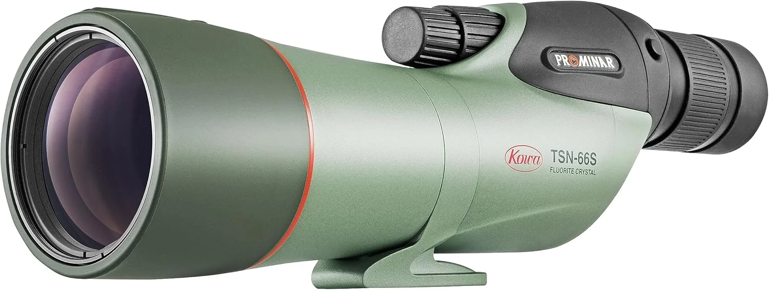 دوربین چشمی مستقیم Kowa TSN-66S PROMINAR با عدسی چشمی زوم زاویه باز TE-11WZ II 25-60x