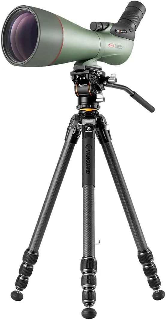 مجموعه دوربین دیده‌بانی Kowa TSN-99A ZM و سه پایه Vanguard VEO 5 264CV14