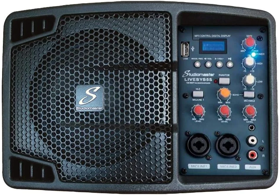 مانیتور استیج + پخش کننده رسانه ای LIVESYS5S، بلندگوی آماده فعال/دارای تقویت کننده، صوتی تصویری، 1 عدد در بسته - تصویر 3 مانیتور استیج + پخش کننده رسانه ای LIVESYS5S، بلندگوی آماده فعال/دارای تقویت کننده، صوتی تصویری، 1 عدد در بسته - تصویر 3