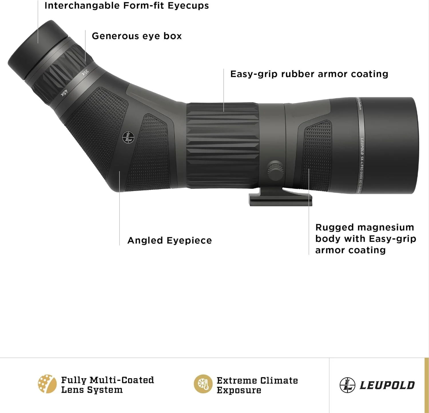 دوربین چشمی لوپولد SX-4 Pro Guide HD نسل 2 دوربین چشمی لوپولد SX-4 Pro Guide HD نسل 2