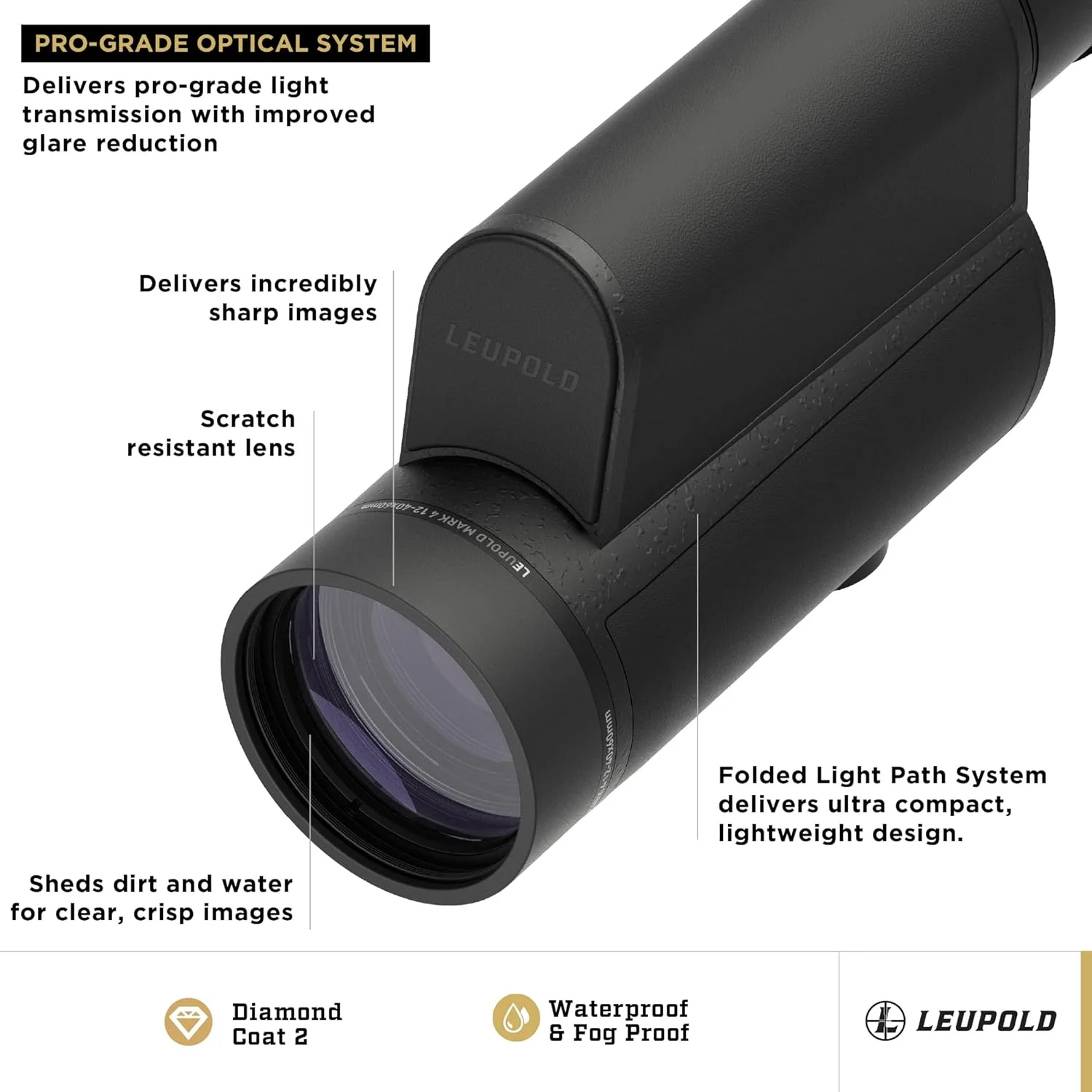 دوربین دیدهبانی لوپولد Mark 4 12-40x60mm مشکی با شبکه ترمر 4 (182942) دوربین دیدهبانی لوپولد Mark 4 12-40x60mm مشکی با شبکه ترمر 4 (182942)