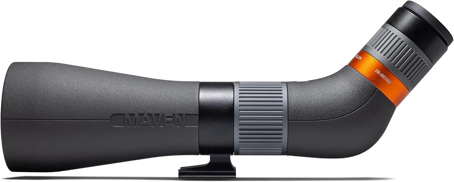 تلسکوپ دیده‌بانی ماون مدل CS.2 26-66 x 85mm با لنز ED، خاکستری/نارنجی