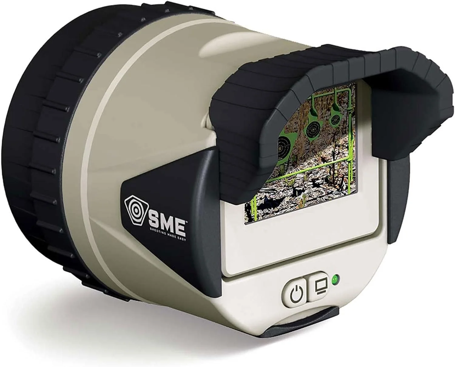 دوربین دیده‌بانی بی‌سیم وای‌فای SME Spot Shot با قابلیت تنظیم جهانی، پخش زنده ویدئو HD و صفحه نمایش LCD به همراه کیف حمل