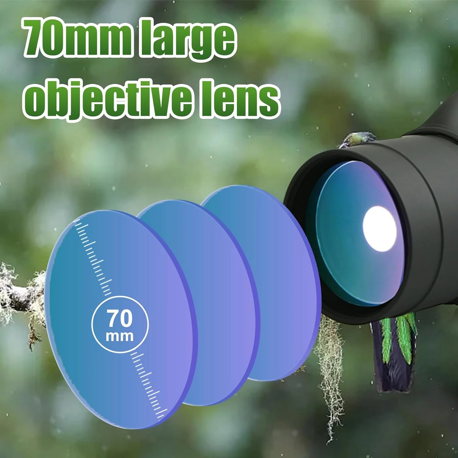 تلسکوپ دیدبانی SVBONY SV41 Mak به همراه سه پایه برای هدف گیری، 25-75x70، جمع و جور، مناسب برای شکار، تیراندازی، مسافرت و کمپینگ تلسکوپ دیدبانی SVBONY SV41 Mak به همراه سه پایه برای هدف گیری، 25-75x70، جمع و جور، مناسب برای شکار، تیراندازی، مسافرت و کمپینگ