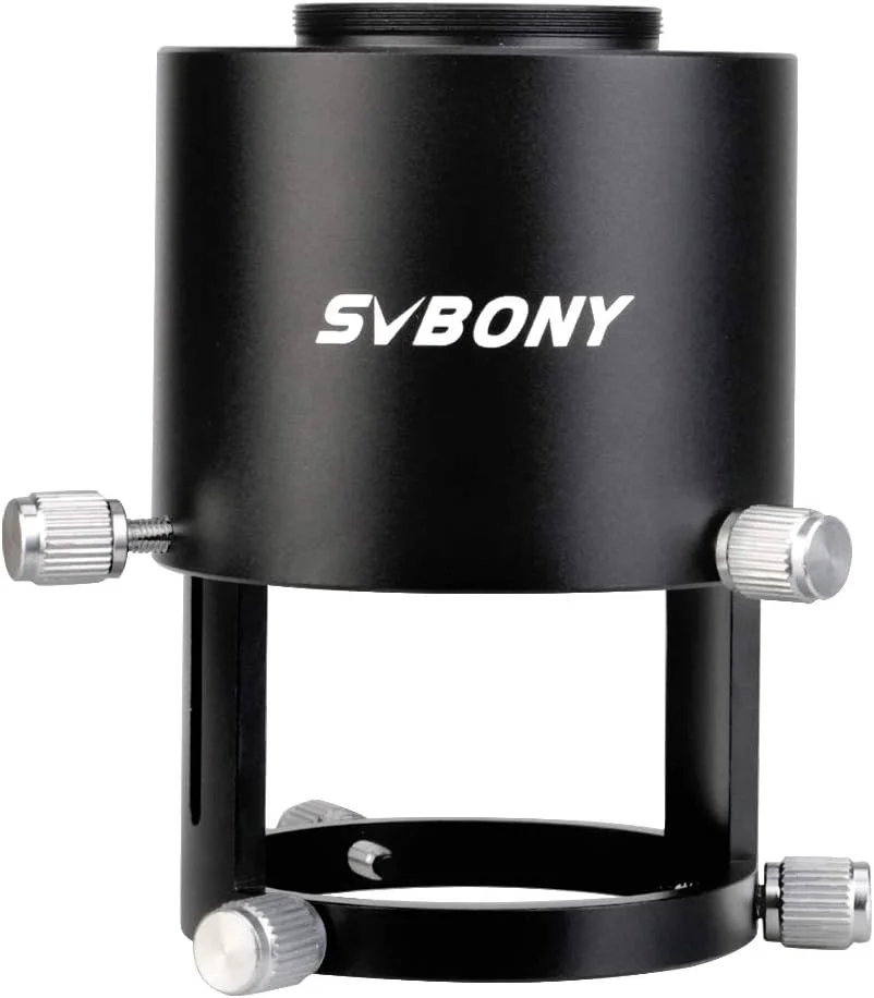 آداپتور دوربین شکاری SVBONY SV123 برای اتصال دوربین به دوربین شکاری، مناسب برای دوربین شکاری SV46 و قطر خارجی چشمی 49 تا 58 میلی‌متر