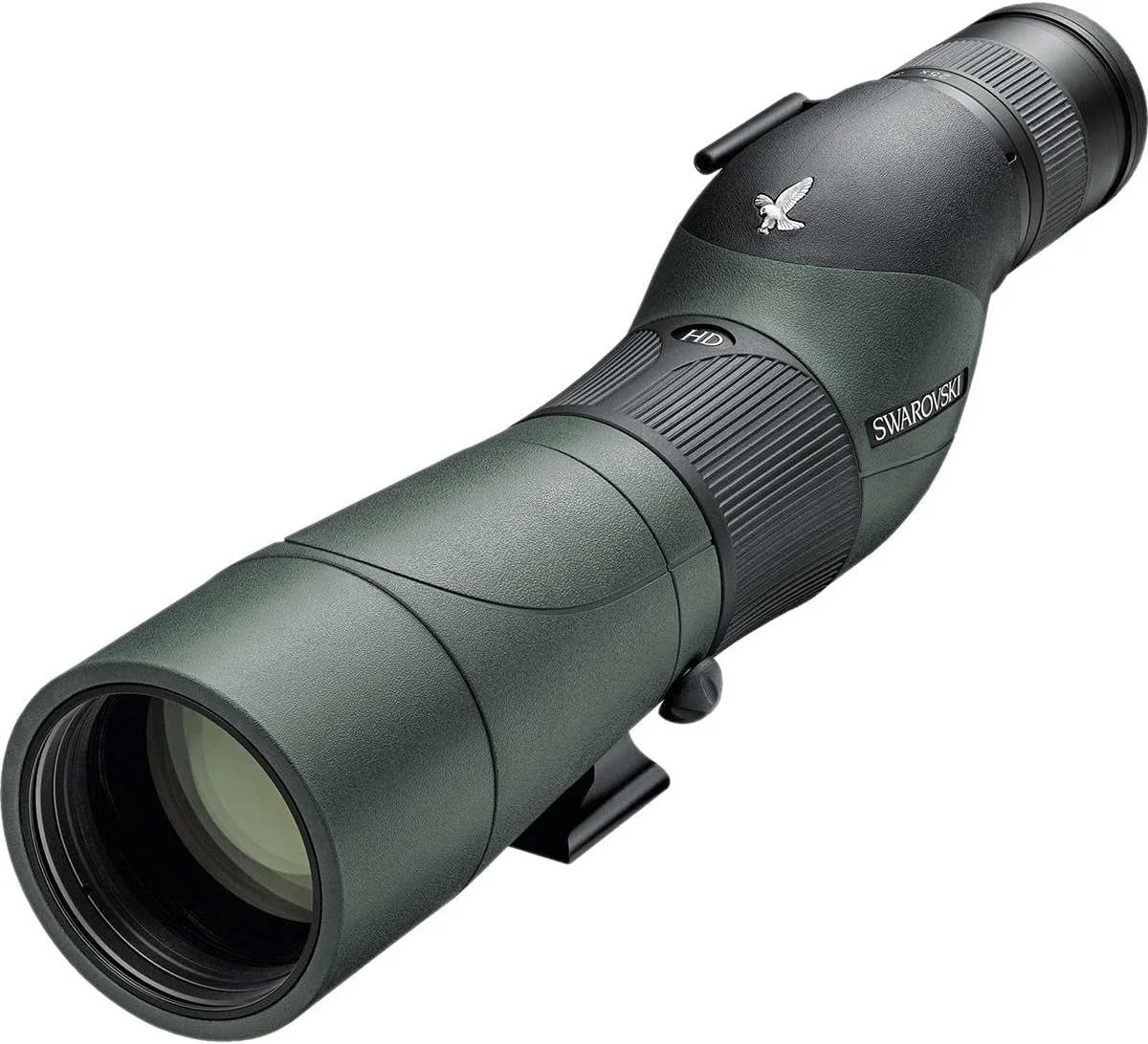 دوربین شکاری سبک و مقاوم HD مدل STS-65 سواروفسکی اپتیک با لنز شیئی 65 میلی‌متری، پایه Arca Swiss و پوشش Swarodur