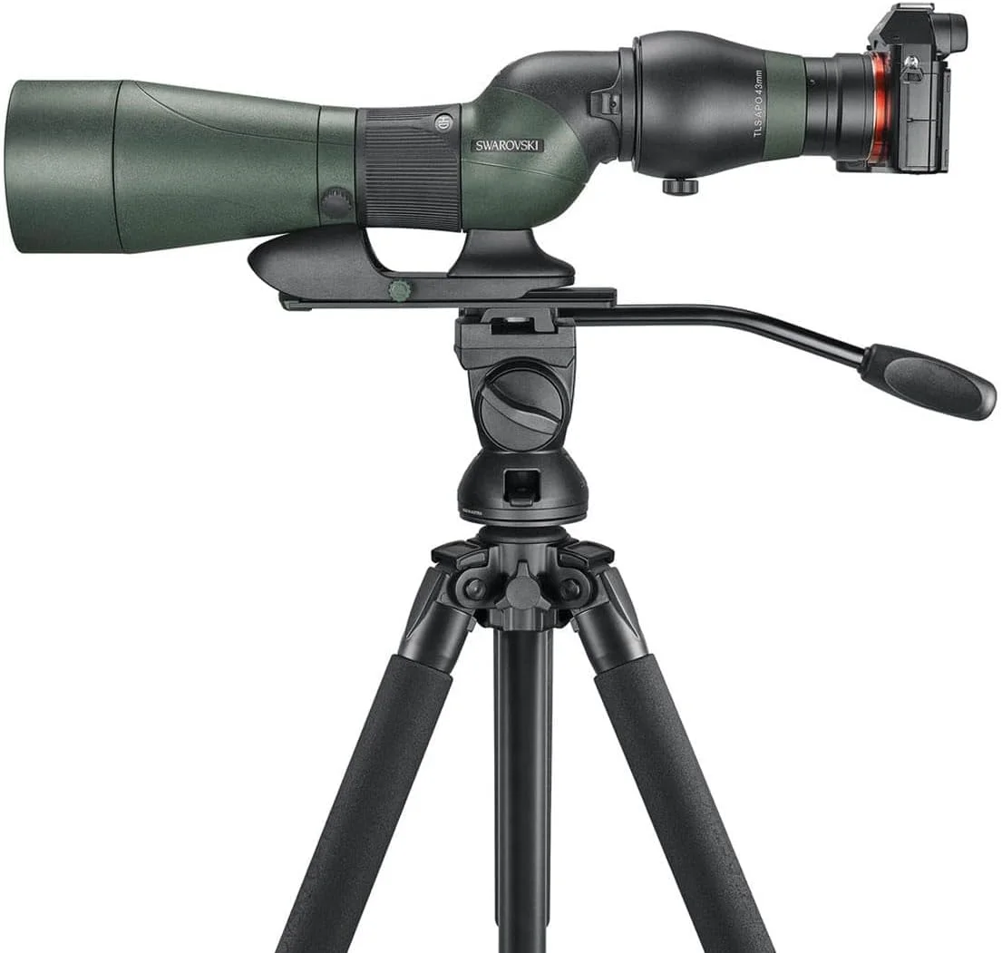 بدنه تلسکوپ دیدهبانی آلیاژی HD مدل Swarovski Optik 49619 STS 80 با پایه Arca Swiss، لنز شیئی 80 میلیمتری و سیستم اپتیکال بازطراحی شده بدنه تلسکوپ دیدهبانی آلیاژی HD مدل Swarovski Optik 49619 STS 80 با پایه Arca Swiss، لنز شیئی 80 میلیمتری و سیستم اپتیکال بازطراحی شده