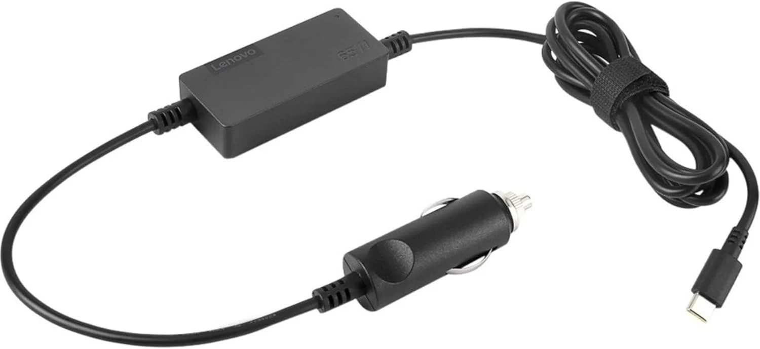 آداپتور مسافرتی 65 واتی USB-C DC لنوو برای خودرو آداپتور مسافرتی 65 واتی USB-C DC لنوو برای خودرو