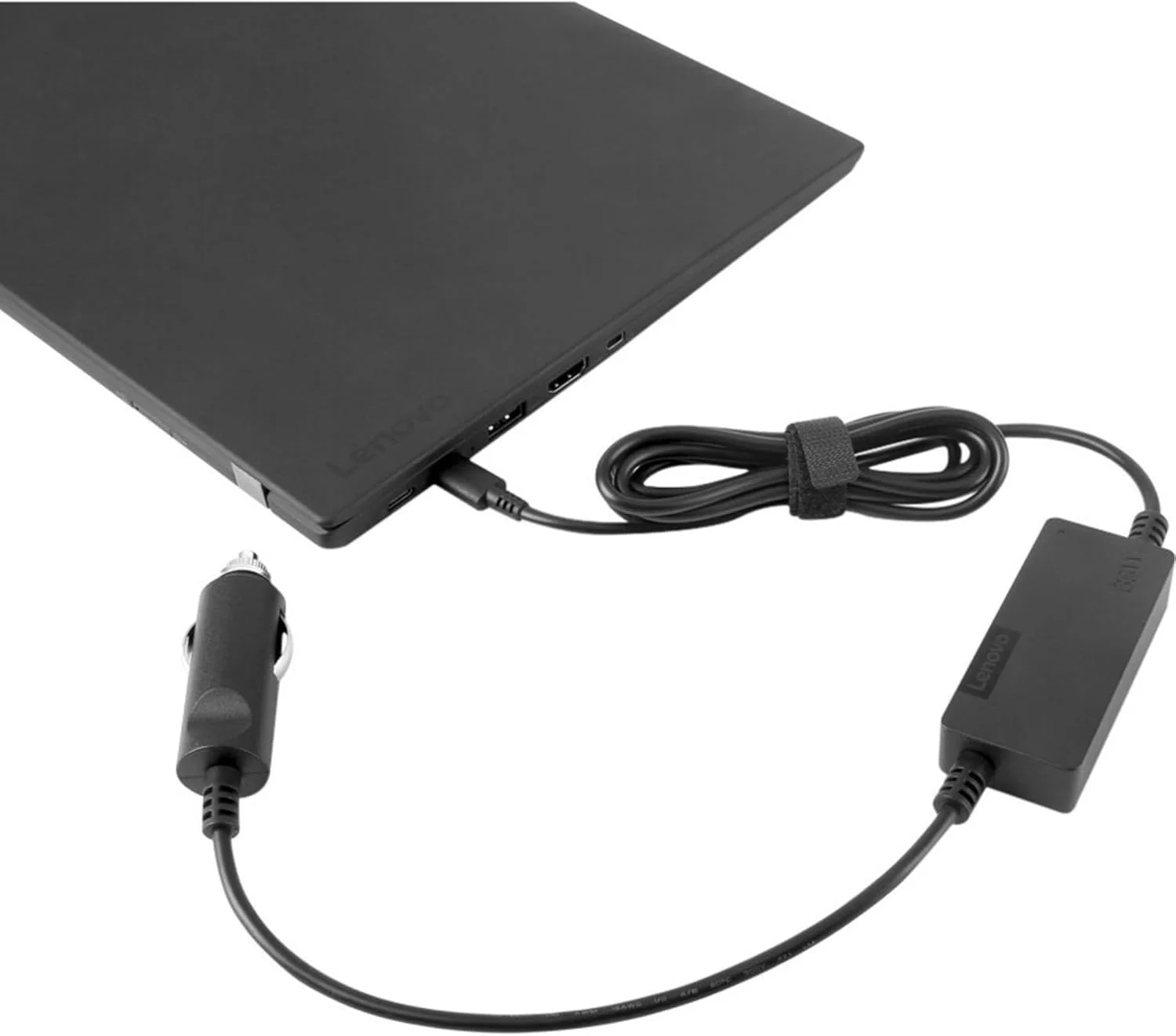 آداپتور مسافرتی 65 واتی USB-C DC لنوو برای خودرو