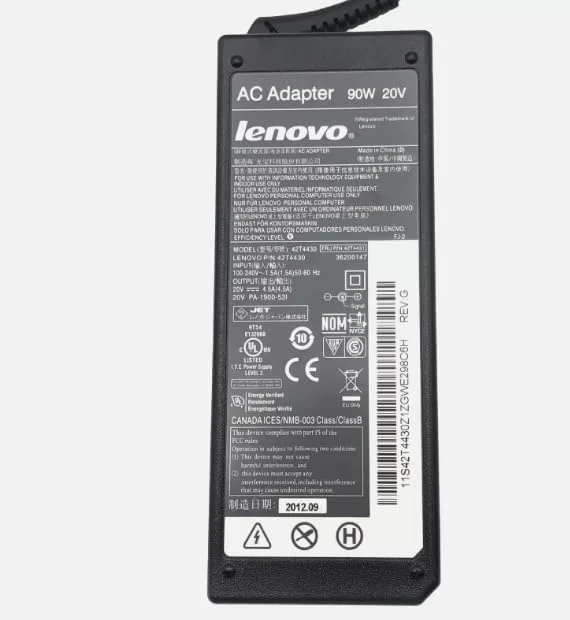 آداپتور برق 90 واتی لنوو IBM مدل 42T4430 42T5283 PA-1900-171 ADLX90NLT2A ADLX90NCT2A 20V 4.5A همراه با کابل آداپتور برق 90 واتی لنوو IBM مدل 42T4430 42T5283 PA-1900-171 ADLX90NLT2A ADLX90NCT2A 20V 4.5A همراه با کابل