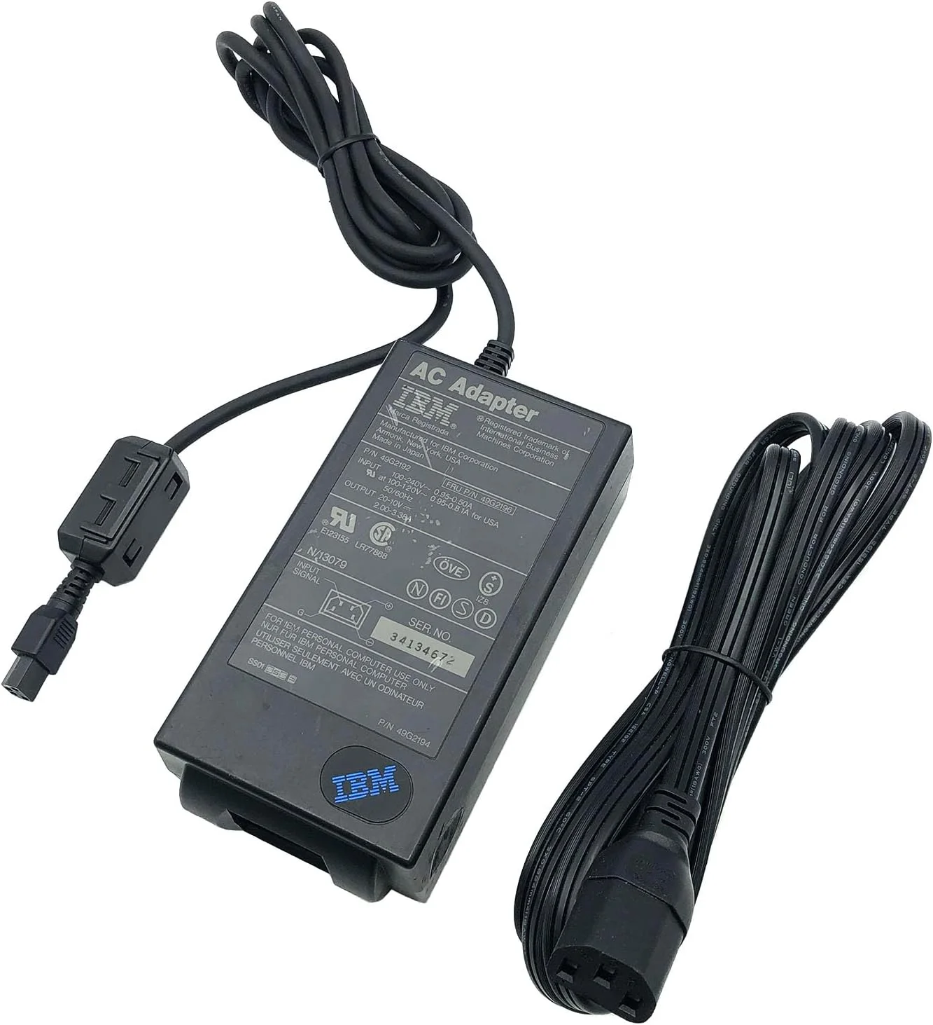 شارژر لپ‌تاپ IBM مدل 49G2192 توان 65 وات