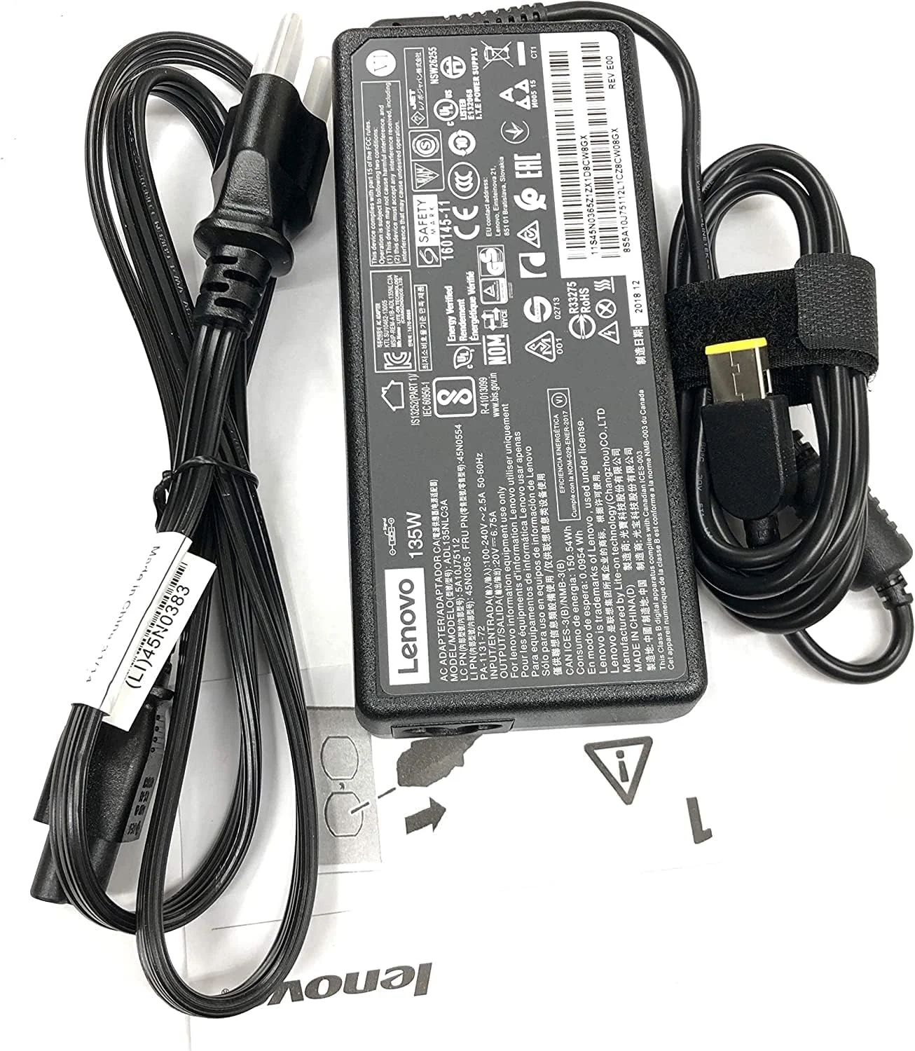 آداپتور AC لنوو 20V 6.7A 135W Slim Tip برای لنوو Ideapad Z710 Ideapad Y50-70 Thinkpad t440p t450p t460p t530 t540 t540p t560 w510 ADL135NDC3A آداپتور AC لنوو 20V 6.7A 135W Slim Tip برای لنوو Ideapad Z710 Ideapad Y50-70 Thinkpad t440p t450p t460p t530 t540 t540p t560 w510 ADL135NDC3A