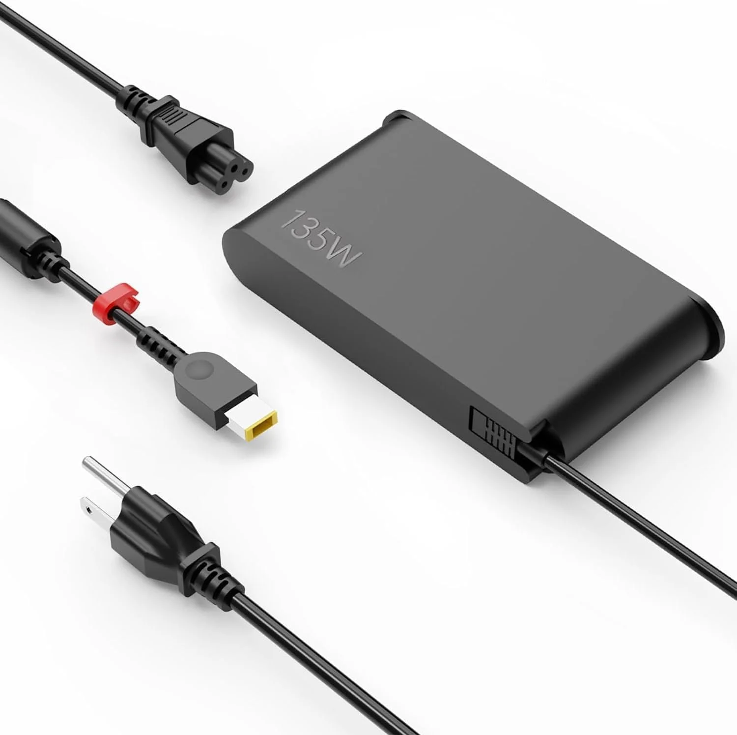 آداپتور AC لنوو 135W با نوک باریک زرد ADL135SDC3A برای Lenovo ThinkPad P1 20MD 20ME ThinkPad X1 Extreme 20MG Lenovo G510 G5005 Y50-70 Y50P-70 Y520-15 Y700-14 Y700-17 Y70-70