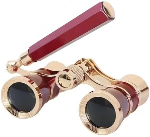 دوربین تئاتر 3x25 با دسته قابل تنظیم برای اجرای کنسرت، دوربین شکاری تئاتر، هدیه ای برای بانوان و دختران (رنگ) دوربین تئاتر 3x25 با دسته قابل تنظیم برای اجرای کنسرت، دوربین شکاری تئاتر، هدیه ای برای بانوان و دختران (رنگ)