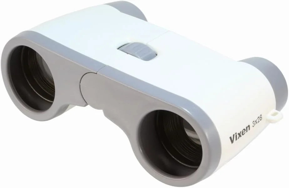 Vixen Opera Glass 3x28mm Roof Prism Binocular, White, 12302 Vixen Opera Glass 3x28mm Roof Prism Binocular, White, 12302