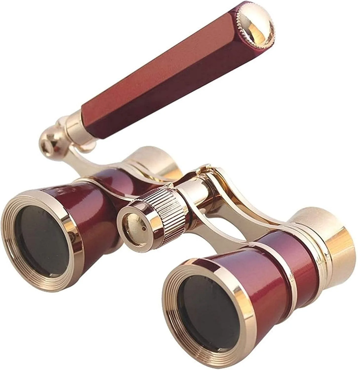 تک چشمی با قدرت بزرگسالان، دوربین تئاتر 3X25 با بدنه فلزی به همراه زنجیر/دسته، لنز اپتیکال، تلسکوپ تئاتر، طراحی رترو، دوربین شفاف زنانه دخترانه