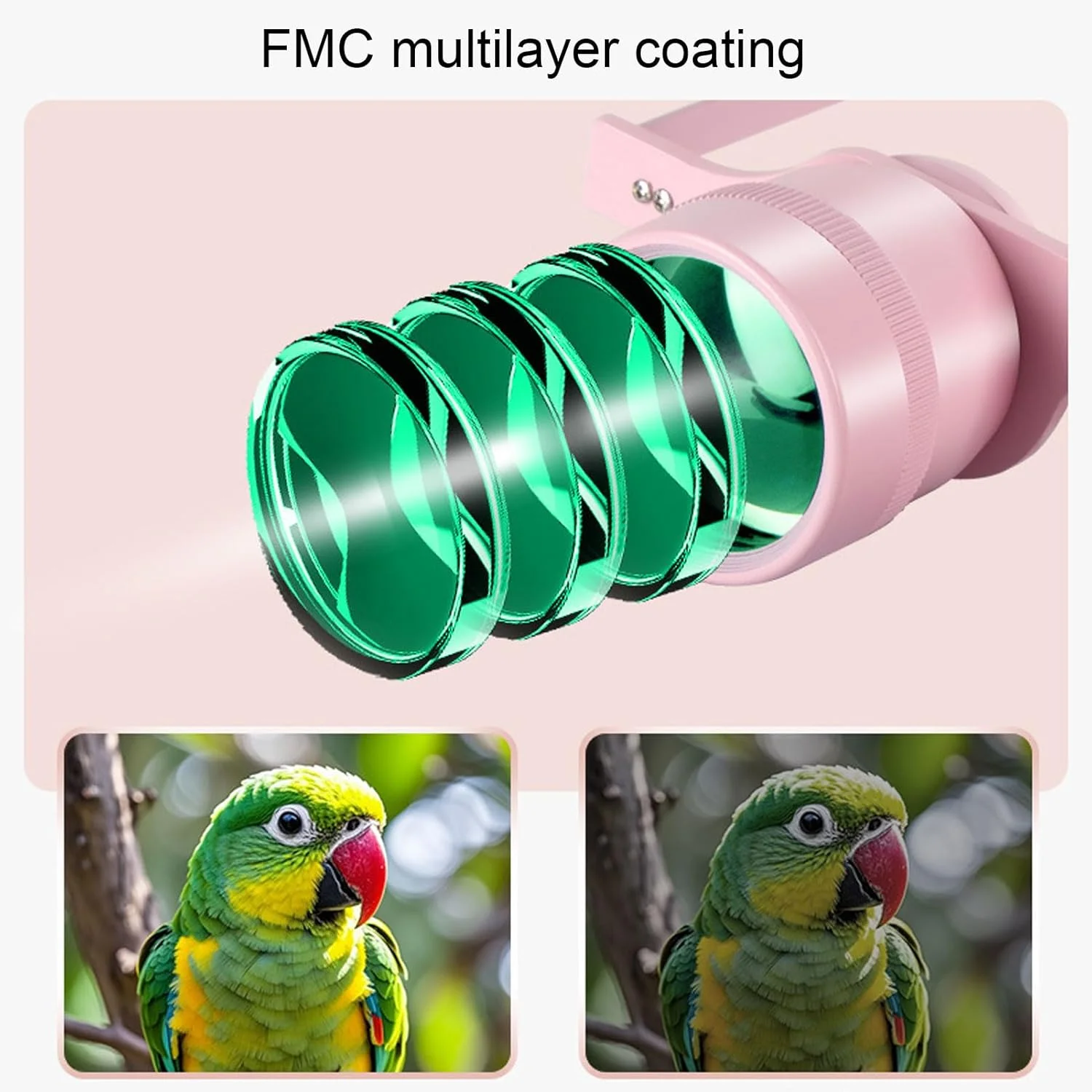 دوربین دوچشمی، دوربین اپرا با بزرگنمایی 10 برابر، دوربین تلسکوپی اپتیکال HD، مناسب برای ماهیگیری و تماشای پرندگان